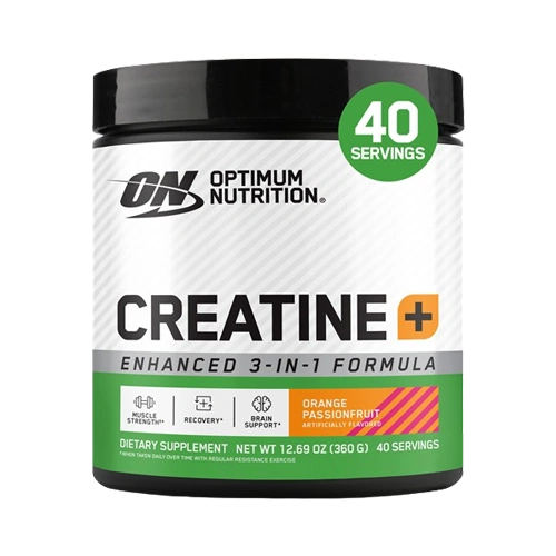 Optimum Nutrition Creatine + Orange Passionfruit Flavour - FitVibes Nutrition