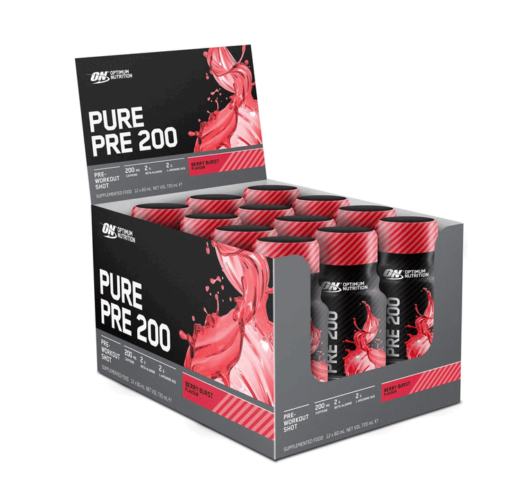 Optimum Nutrition Pure Pre 200 Shot RTD