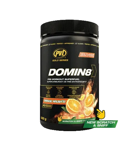 PVL Domin8 Pre-Workout (Gold Series) - 520g