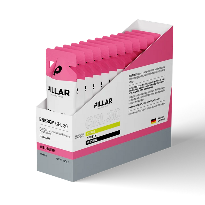 Pillar Energy Gel 30 Wild Berry Falvour - FitVibes Nutrition