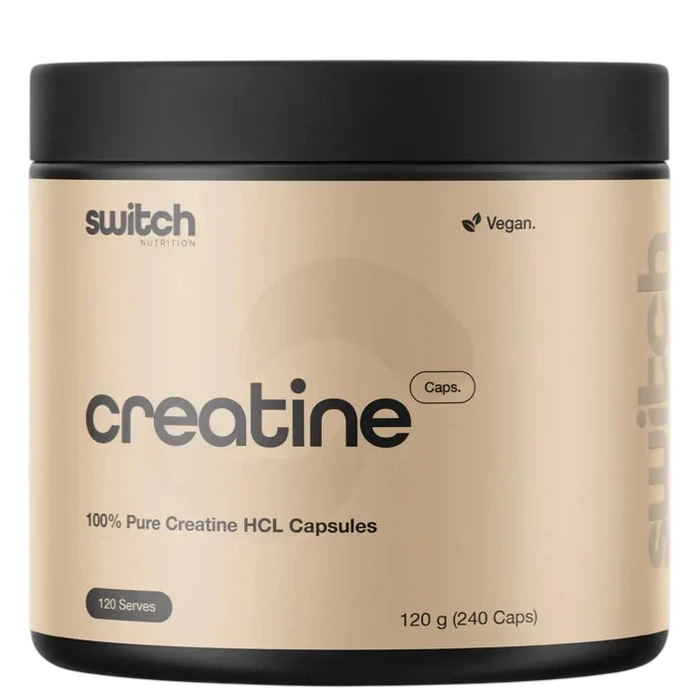 Switch Nutrition Essentials Creatine HCL Caps