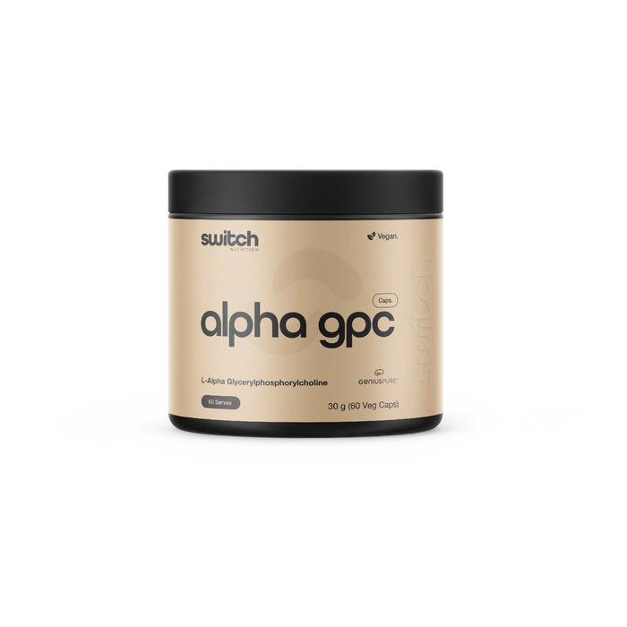 Switch Nutrition Essentials Alpha GPC (60 Veg Caps)