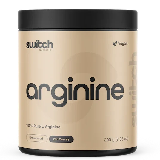 Switch Nutrition Essentials 100% Pure L-Arginine (200G)