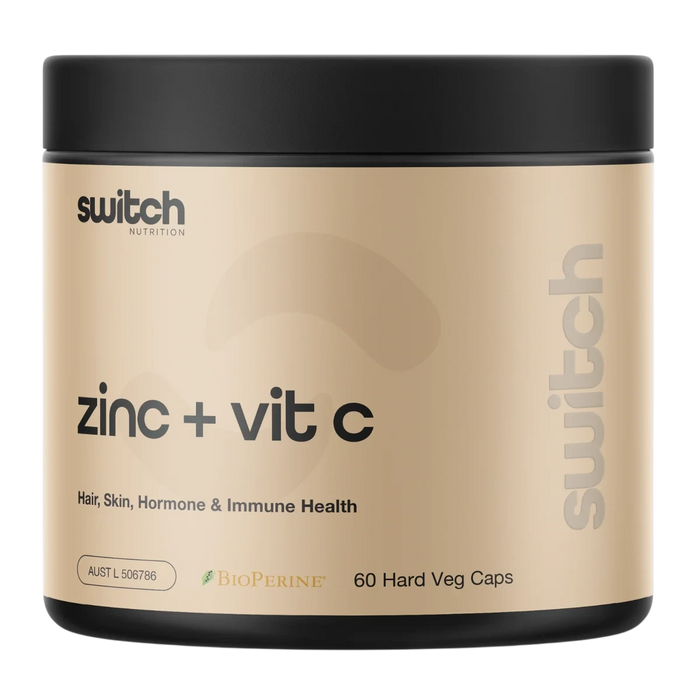 Switch Nutrition Zinc + Vitamin C