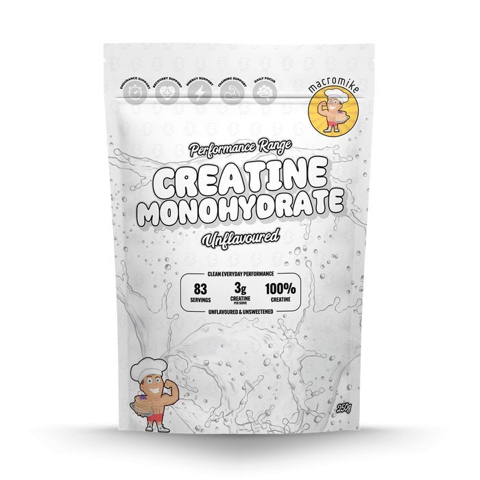 Macro Mike Creatine Monohydrate 83 Serves Unflavoured - FitVibes Nutrition
