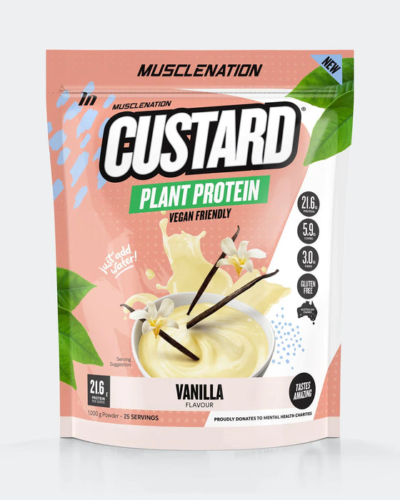 Muscle Nation Custard Plant Protein (25 Serves)