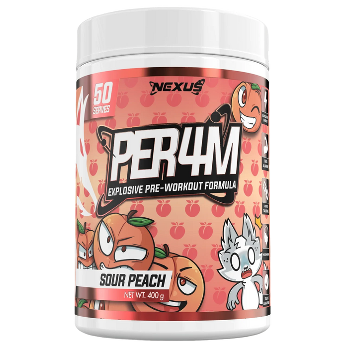 Nexus Sports Nutrition Per4m Pre-Workout (50 Serves)