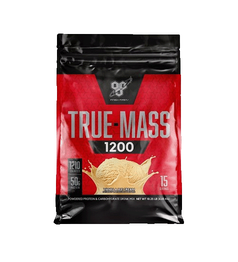 BSN True Mass 1200 Vanilla Ice Cream.