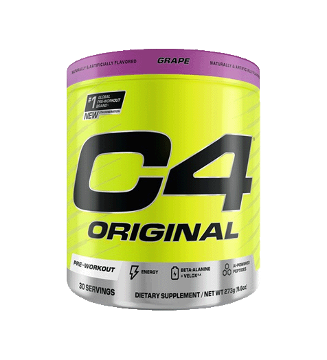 Cellucor C4 Original Pre-Workout 30 serves Grape.