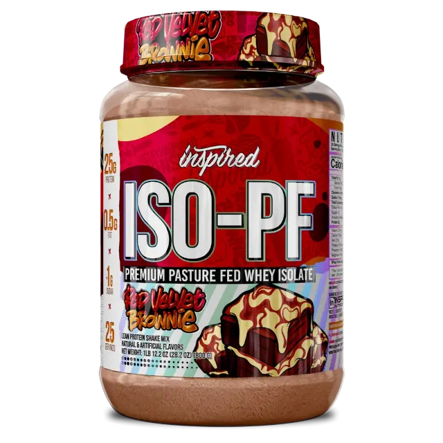 Inspired Nutraceuticals ISO-PF Pasture Fed Isolate – Whey Protein Isolate