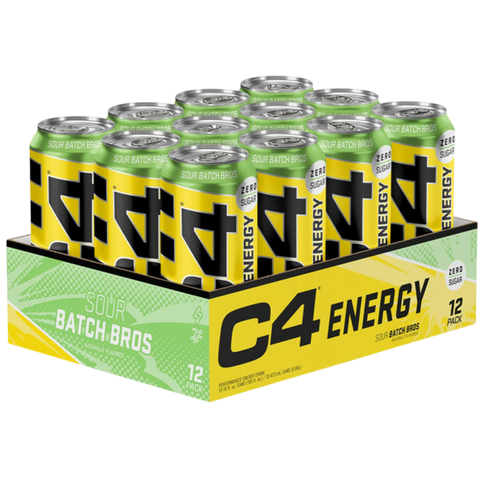 C4 Carbonated On-The-Go 475ml Cans(Pack of 12)