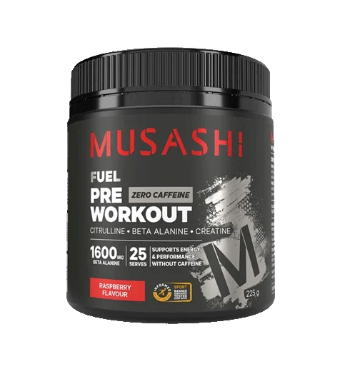 Musashi Pre-Workout Zero Caffeine