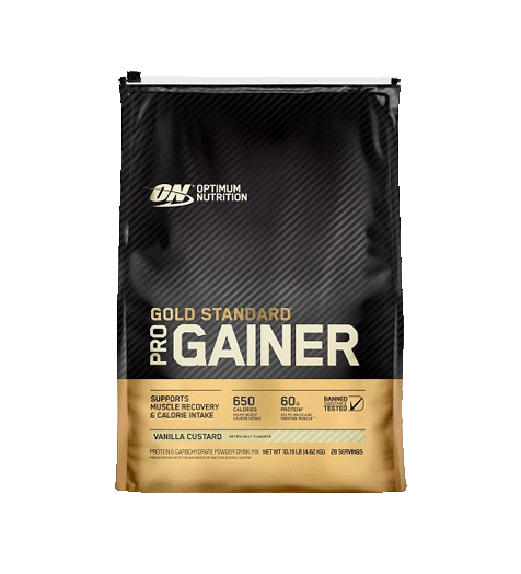 Optimum Nutrition Gold Standard Pro Gainer Protein 10LB Vanilla Flavour.