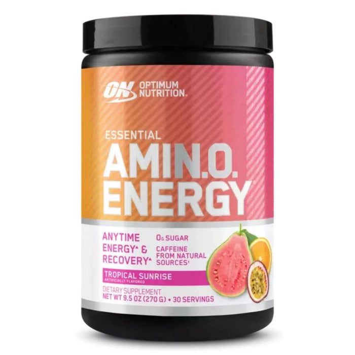Optimum Nutrition Essential Amino Energy 30 servings Tropical Sunrise Flavor - FitVibes Nutrition