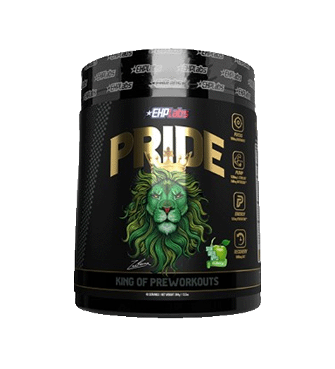 EHP Labs Pride Pre-Workout sour green apple.