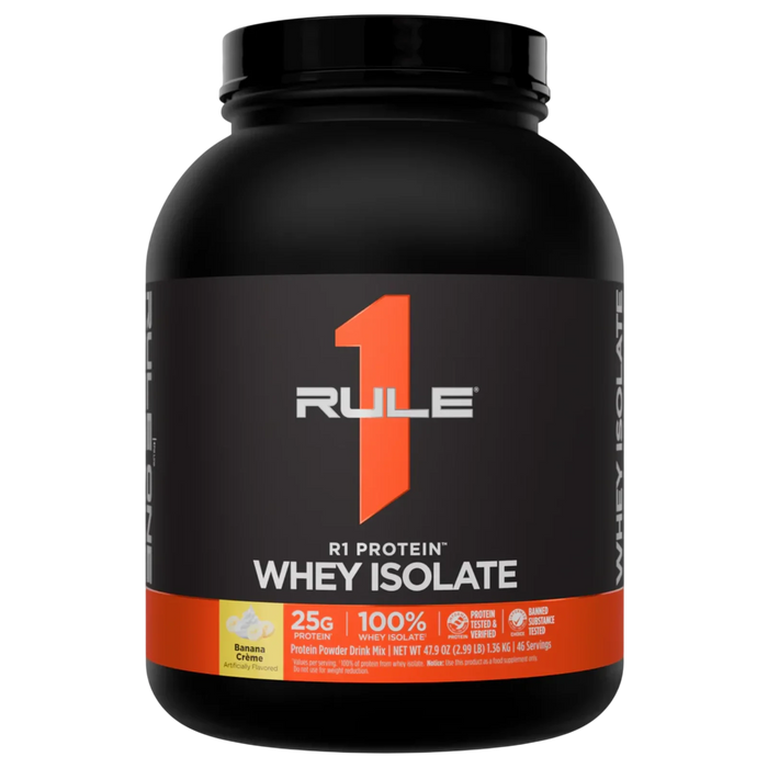 Rule 1 Whey Protein Isolate & Hydrolyzed