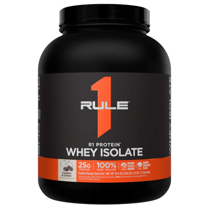 Rule 1 Whey Protein Isolate & Hydrolyzed