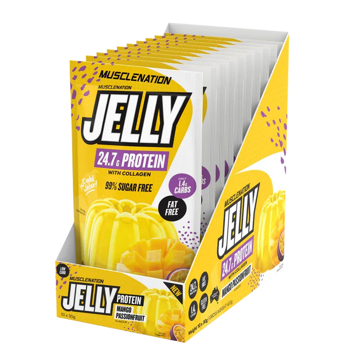 Muscle Nation Protein Jelly + Collagen (10 Serves)