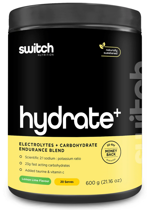 Switch Nutrition Hydrate+ Electrolytes + Carbs