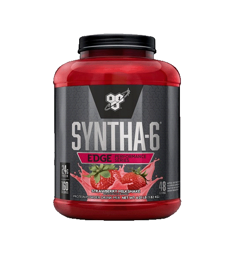 BSN Syntha‑6 Edge 5lb Strawberry Milkshake.