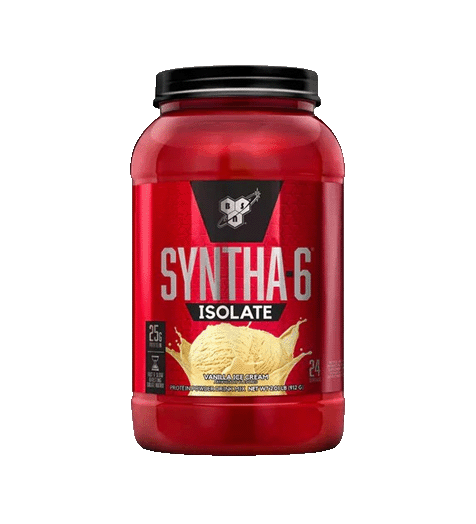 BSN Syntha‑6 Isolate 2lb Vanilla Ice Cream.