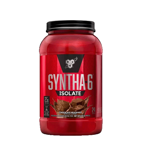 BSN Syntha‑6 Isolate 2lb Chocolate Milkshake.