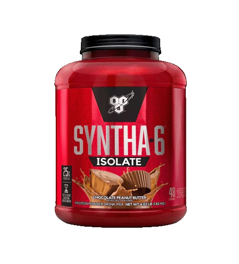 BSN Syntha‑6 Isolate 5lb Chocolate Peanut Butter.