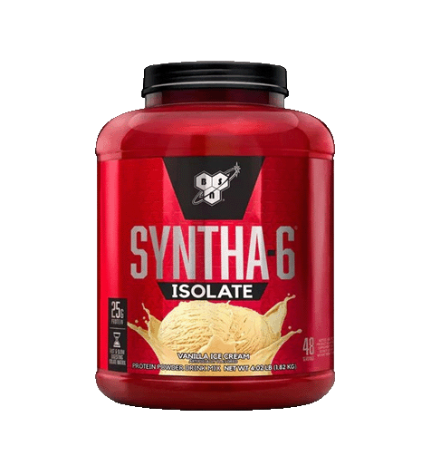 BSN Syntha‑6 Isolate 5lb Vanilla Ice Cream.