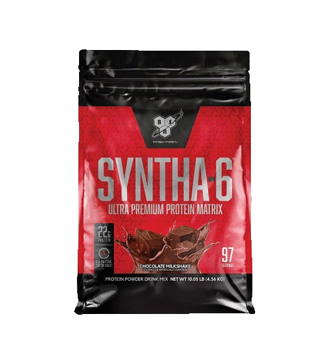 BSN Syntha-6 Protein Powder 10lb Chocolate Milkshake Flavor.