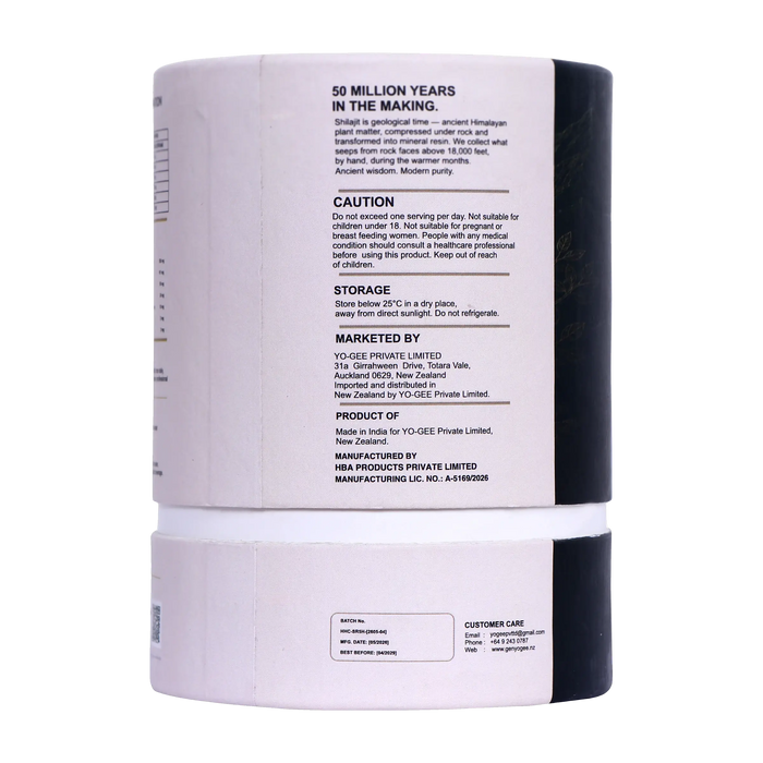 GEN YO-GEE 5 Herbs Shilajit Resin