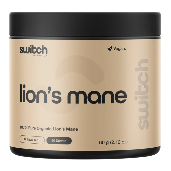Switch Nutrition Pure Organic Lion's Mane Powder